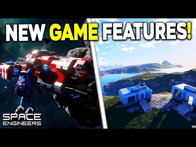 BIG Features of The New Space Engineers Game - Water, Destruction & More