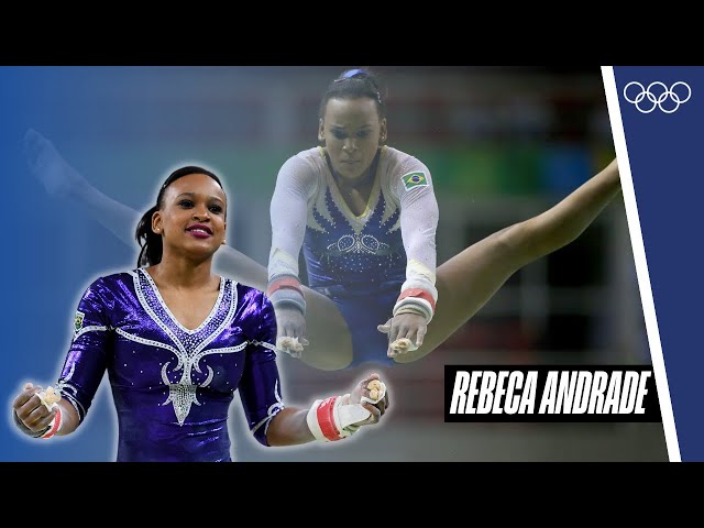 🤸🏾‍♂️Rebeca Andrade's ⭐️🇧🇷 Uneven Bars Routine at the Olympics