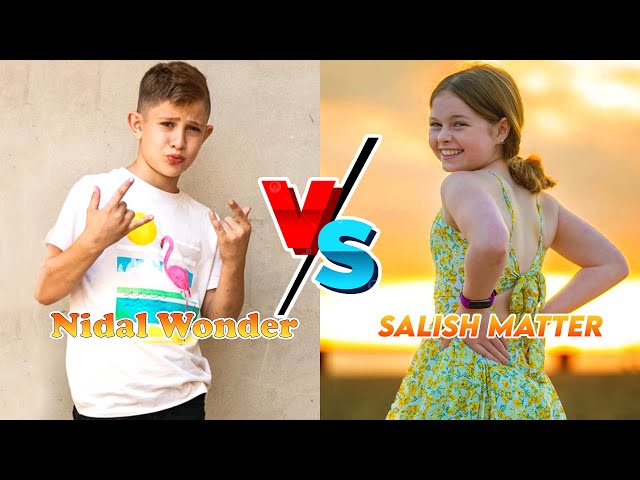 Nidal Wonder VS Salish Matter Best Transformation 2024 🔥 Nalish Best Transformation From Baby To Now