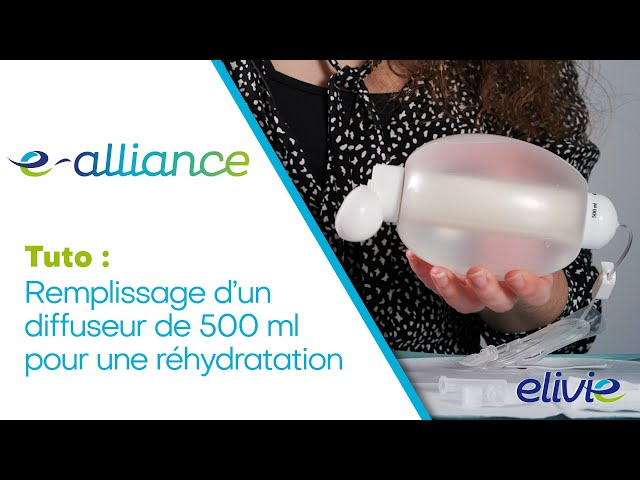 Remplissage d’un diffuseur 500 ml avec set de transfert - Tutoriel e-alliance