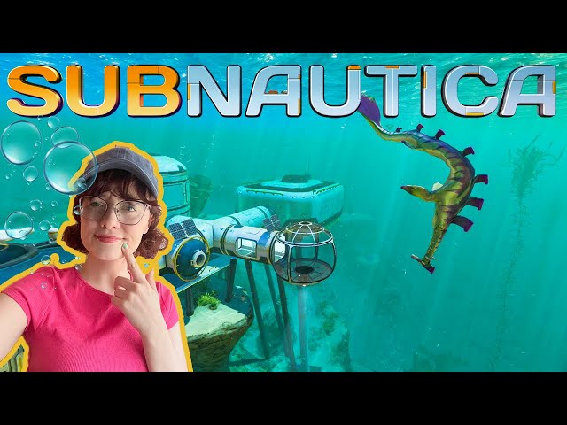 Let's Play Subnautica! Building my Base Ep. 2