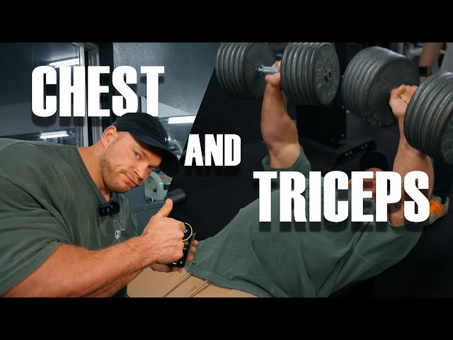 Chest & Tricep TRAINING VIDEO WITH IFBB PRO BODYBUILDER JUSTIN SHIER