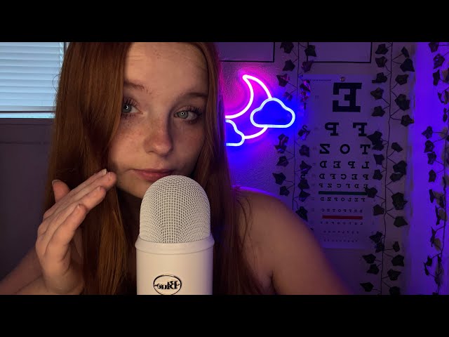 ASMR Relaxing Hand Movements & Clicky Whispers🪷