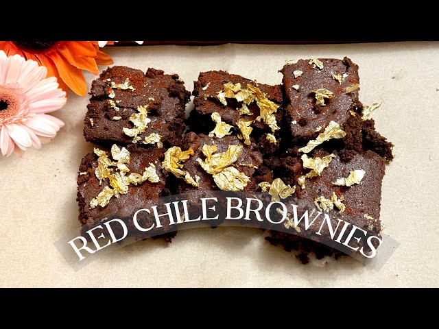 Bake with us!🤎 How to Make the Best Brownies from Scratch | Ultimate Red Chile Brownie Recipe