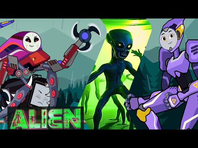 Multiverse Kana | Train Transformers Alien dances, parodies, stories #solomixgame