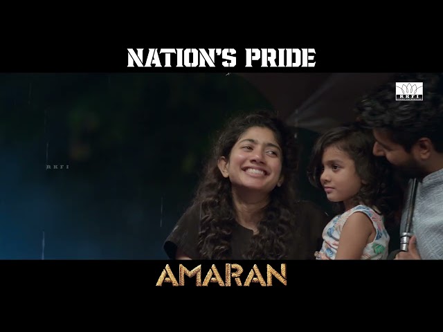 Nation's Pride | Promo - 3 | Amaran (Hindi) | Kamal Haasan | Sivakarthikeyan | Rajkumar | Mahendran