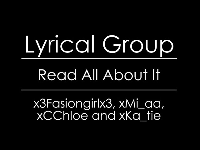 Focus Finals Showcase - Winter 2018 - Read all About It Lyrical Group