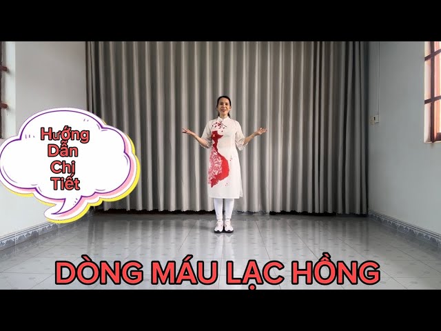 Hướng Dẫn Chi Tiết - DÒNG MÁU LẠC HỒNG // Dân Vũ  -Phù Hợp Mọi Lứa Tuổi // có bài mẫu ,cùng hướng👇