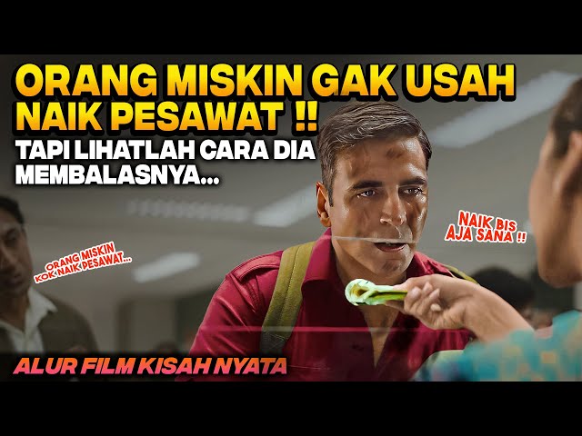 KISAH NYATA ‼️ DIHINA TAK MAMPU BELI TIKET PESAWAT TERNYATA SULTAN KAYA PEMILIK MASKAPAI - Alur Film