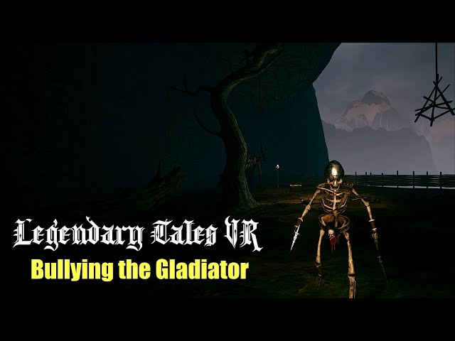 Embarrassing the Tormented Gladiator with a Punch Build at Level 50 in Legendary Tales on PSVR2