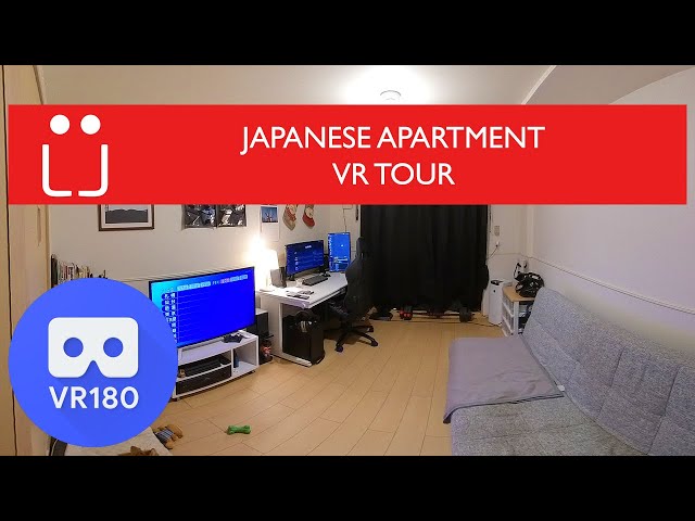 VR 180 (3D): Japanese Apartment VR Tour