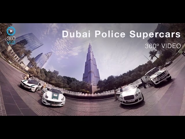 Dubai Police Supercars 360º Video