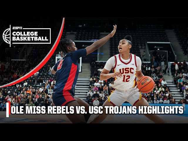 OPENING THRILLER 🍿 Ole Miss Rebels vs. USC Trojans | Full Game Highlights | ESPN College Basketball