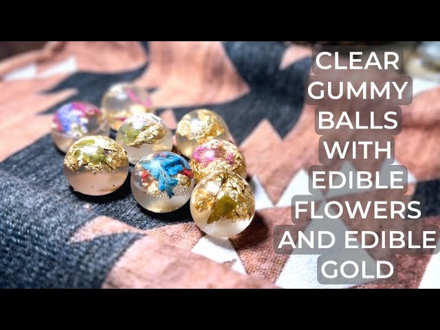 Bake with us!🤎CLEAR gummy balls? The most UNIQUE dessert!