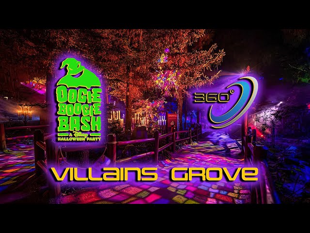 [FULL 360 POV][4K] VILLAINS GROVE AT OOGIE BOOGIE BASH - Complete Walkthrough