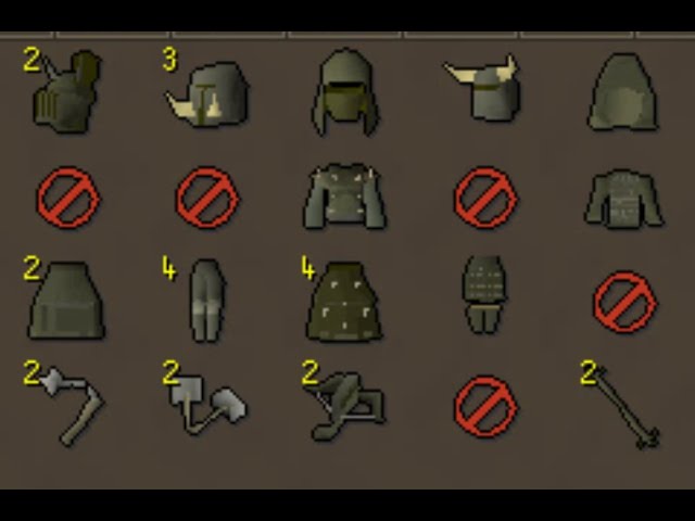 LOOT FROM 1000 BARROWS CHESTS