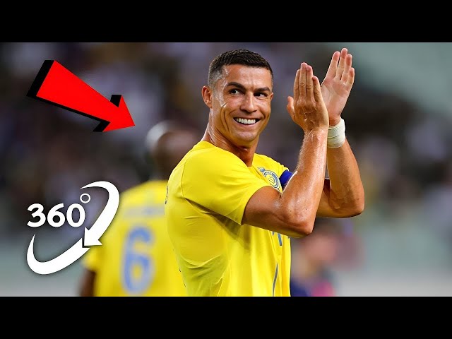 Find Cristiano Ronaldo But it's 360 degree video. Finding Challenge 360 ​​VR Video