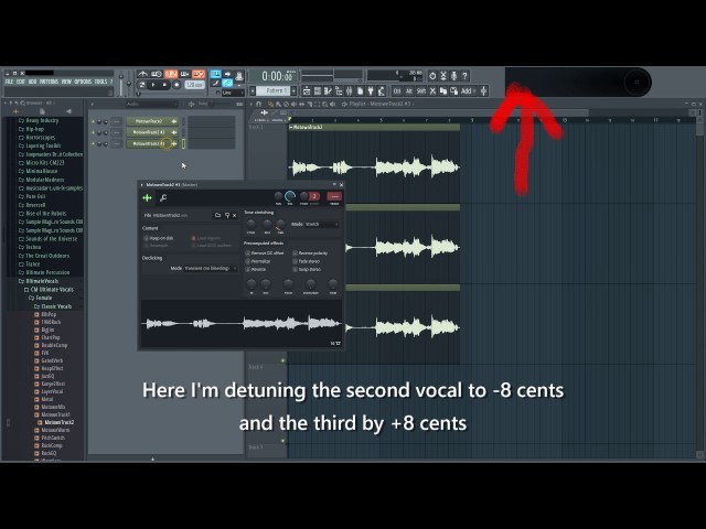 Vocal Thickening without FX  in FL Studio 12