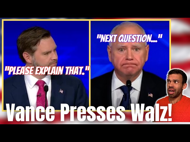 Vance Fact Checks Walz — Then Walz LIES 😳