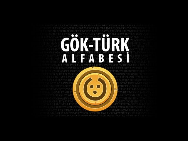 Old Turk Alphabet - Göktürk Alphabet - Vowels - Tamgalar