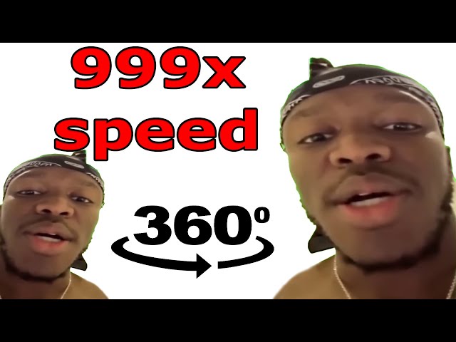 KSI - Thick of It 999x Speed 360º