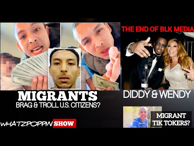 Migrants Brag About Free Money!Call Americans Slaves/Migrants on TIK TOK talking Sh!🚫DIDDY & WENDY!