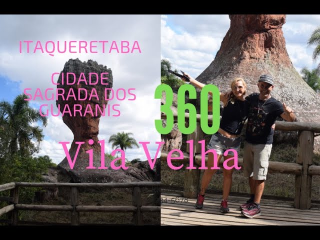 BRASIL EM  360  GRAUS - CIDADE SAGRADA DOS ÍNDIOS GUARANIS E TUPIS  - PARQUE ESTADUAL VILA VELHA, PR