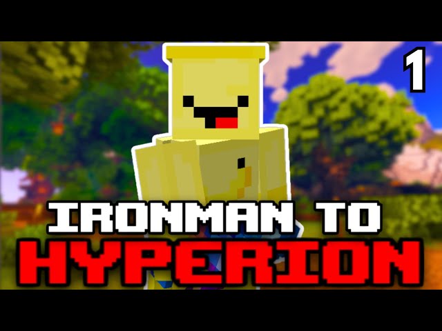 Ironman To Hyperion [1] Hypixel Skyblock