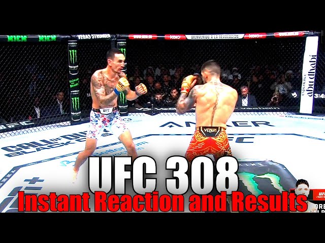 UFC 308 (Ilia Topuria vs Max Holloway): Reaction and Results