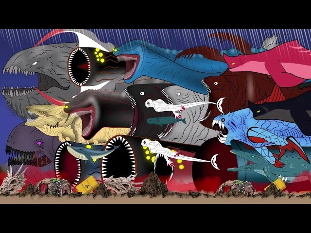 Sea EaterVSWormVSBloopVSElGran MajaVSKILLER BLOOP VS MegaMosasaurus:Monster Epic Battle(FullVersion)