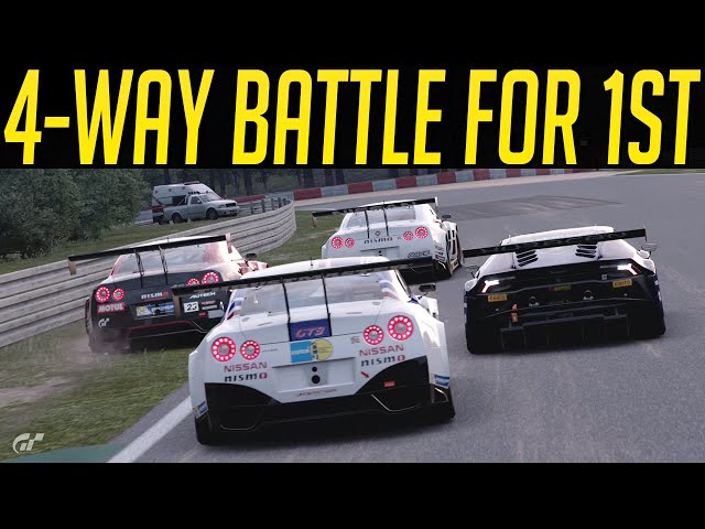 Gran Turismo Sport: Ridiculous Battle for 1st Place