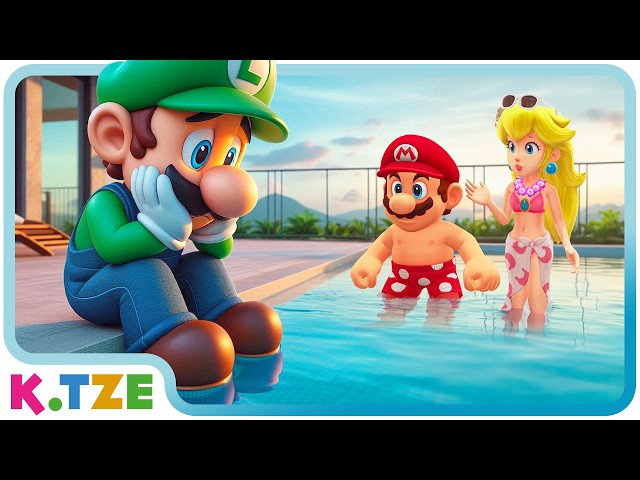 He CAN’T Swim. Nobody knows 💦😔 Super Mario Odyssey Story