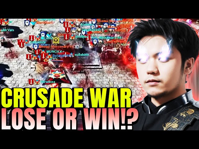 CRUSADE WAR! Big Bloody War VS SEA101 The Strongest??? | POV Grand General lv 70! - Night Crows