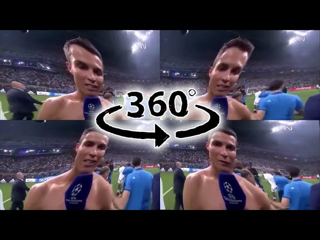 Cristiano Ronaldo Siuuu OVER 1 MILLION TIMES VR 360°