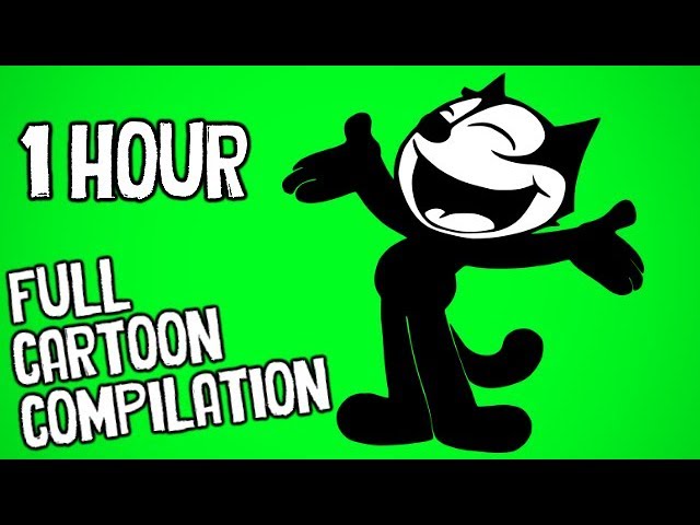 🐱 FELIX THE CAT - Full Cartoon Compilation - 1 HOUR