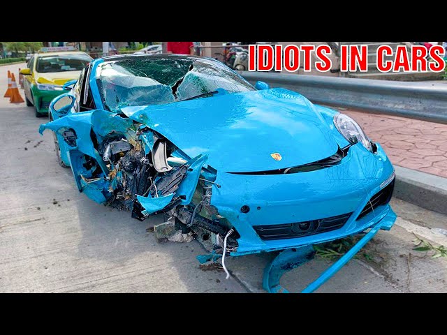 Porsche Car Fails Compilation | Idiots in Cars #4 | Expensive Car Crash, Cars on the Road