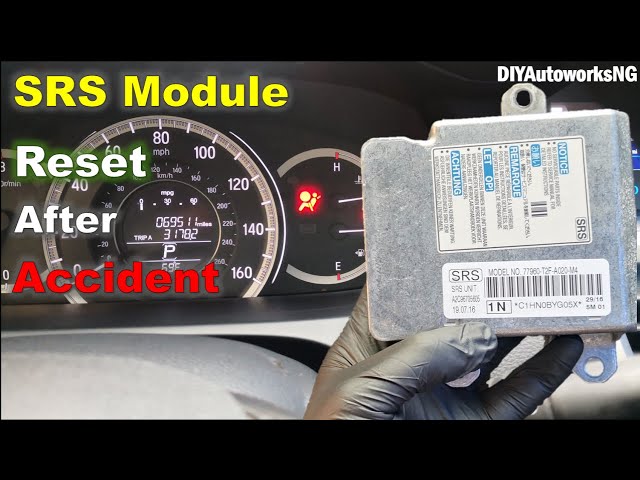 Clear CRASH DATA after Collision / Turn Off SRS light / RESET Airbag LIGHT After ACCIDENT / Honda