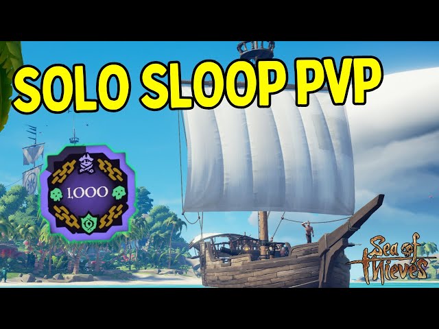 Solo Sloop Hourglass PvP (Sea of Thieves)