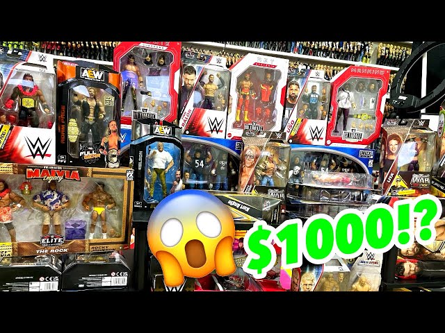 MASSIVE $1000+ WWE ACTION FIGURE HAUL!