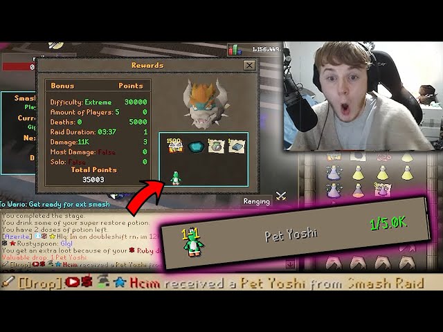 I CALLED THE RAREST DROP INGAME.. but it backfired.. + $50 Giveaway - Azerite OSRS RSPS