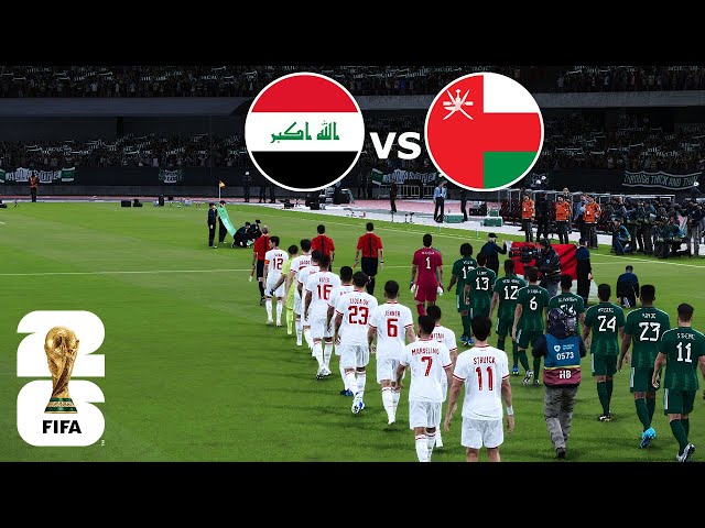 IRAQ vs OMAN | FIFA World Cup 2026 USA | Full Match All Goals |  PES Gamepla