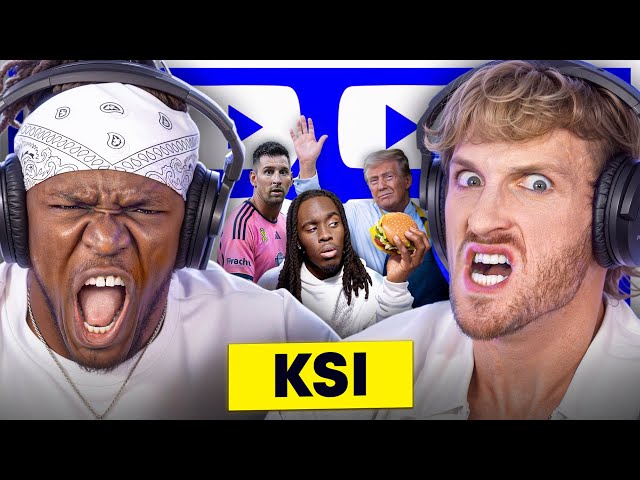 KSI FREAKS OUT Over ‘Thick Of It’ Memes, Trump & Kai Cenat Collab, Logan Paul VS. Messi! - 432