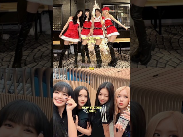 BLACKPINK TikTok Compilation 🙀 || OLD vs NEW || #jennie #jisoo #lisa #rosé #blackpink #shorts ||