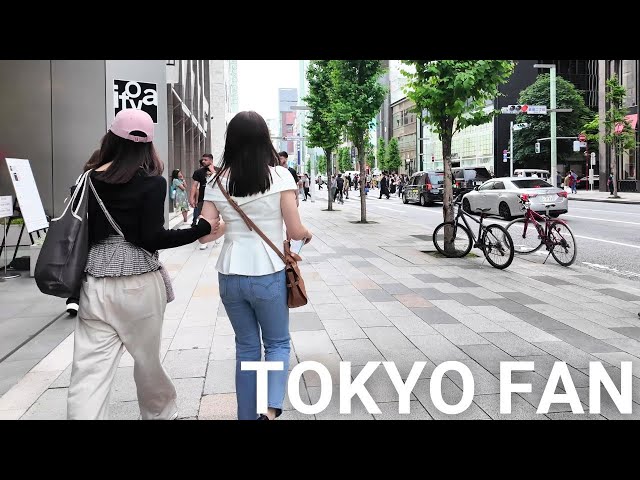 東京駅・銀座散歩 |【4K】 Walking Tokyo Station and Ginza Tokyo Japan (May 2024)