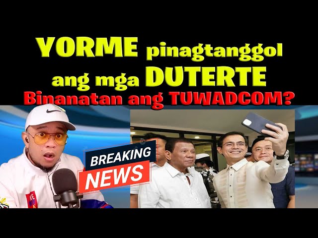 YORME pinagtanggol ang mga DUTERTE