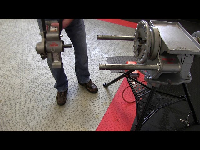 How To Mount The RIDGID® 916 On Your 300 Power Drive