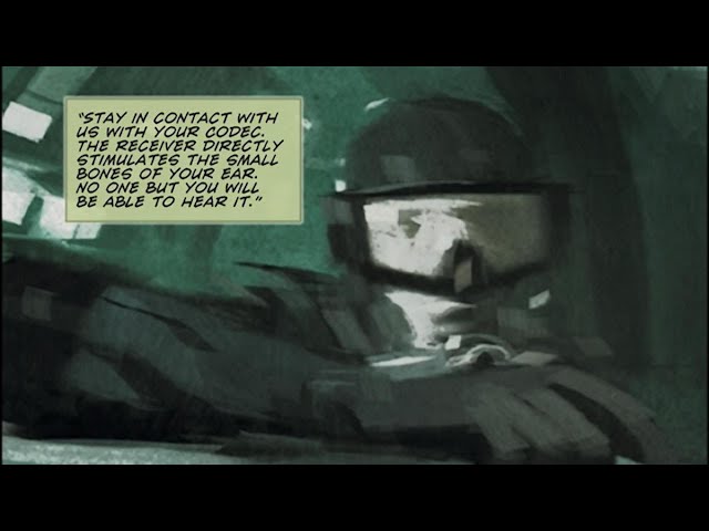 METAL GEAR SOLID 1 // BONUS CONTENT DIGITAL GRAPHIC NOVEL // MGS1 HAREKETLİ KARİKATÜR BÖLÜM 1