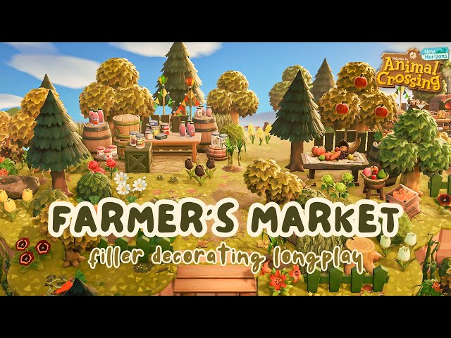 Animal Crossing Longplay 🥕 Farmer's Market Fillers (No Commentary)