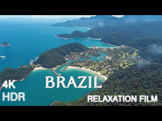 Brazil 4K -  Deep Relaxation Film with Peaceful Music - Video Ultra HD.