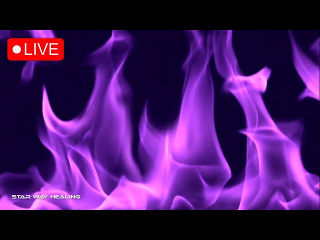 852Hz + 963Hz VIOLET FLAME • KARMA CLEANSE, REMOVE ALL NEGATIVE ENERGY, MANIFEST MIRACLES, REIKI